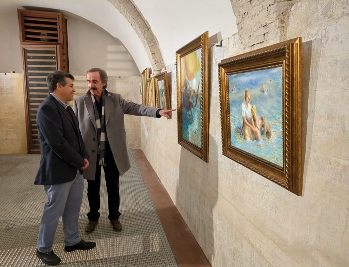 Olocau Inaugura L Exposici Del Pintor Vicente Leal Peri Dic Del Camp