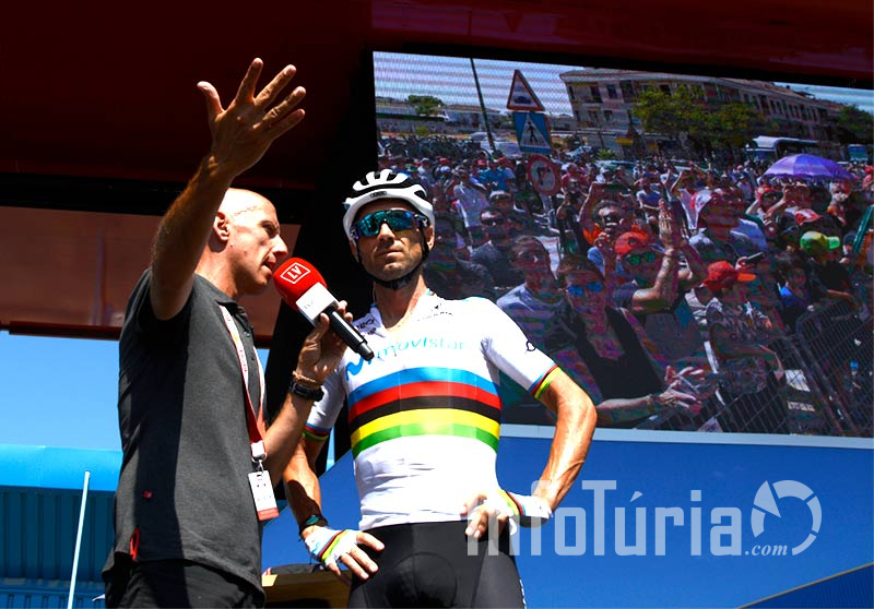 Salida Vuelta España 2019. Fran Martínez