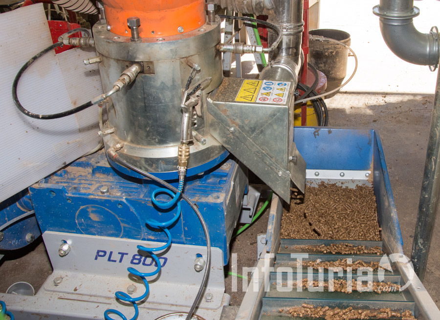 Fabricación de pellets en Serra-10